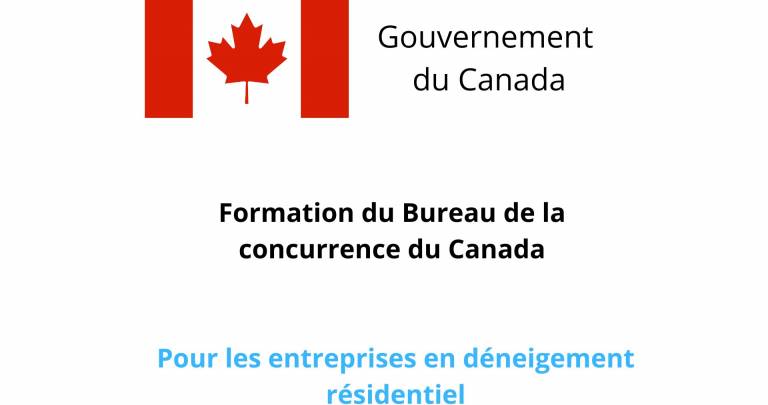 Formation du Bureau de la Concurrence du Canada
